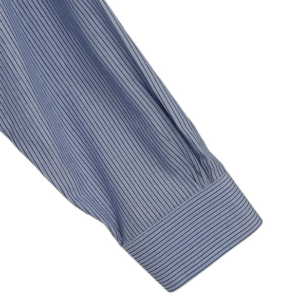 Brooks Brothers 16 1/2 - 6-7 Blue Dress Shirt - Picture 3 of 5